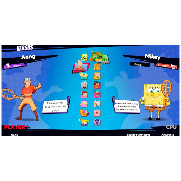Alternative view of Nickelodeon Extreme Tennis Next - Switch PREORDER - ESTIMATED SHIP DATE JUL 1 2026