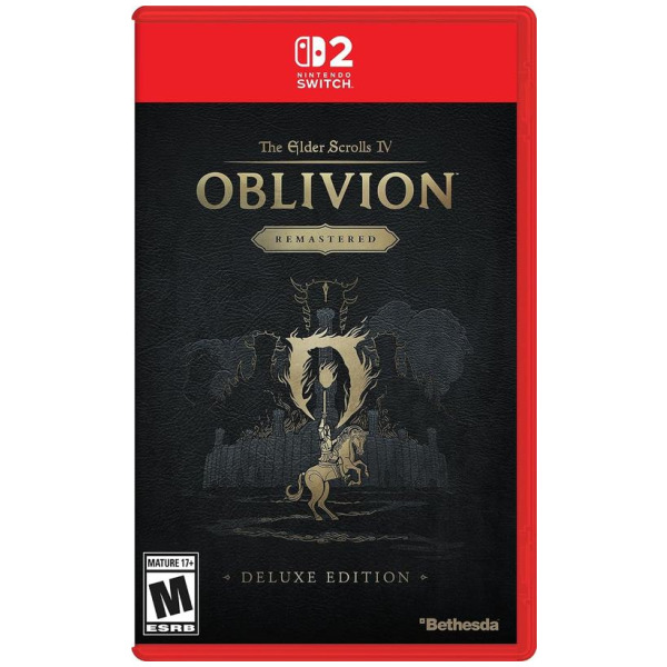 The Elder Scrolls IV Oblivion Remastered Deluxe Edition - Switch 2 PREORDER - ESTIMATED SHIP DATE AUG 11 2026