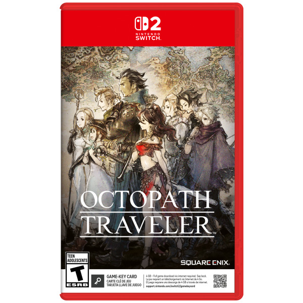 Octopath Traveler (Game-Key Card) - Switch 2 PREORDER - ESTIMATED SHIP DATE OCT 1 2026