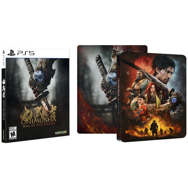 Onimusha Way of the Sword With Steelbook - PlayStation 5 PS5 PREORDER - ESTIMATED SHIP DATE SEP 25 2026