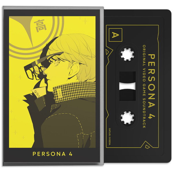 Persona 4 Essentials Soundtrack Cassette PREORDER - ESTIMATED SHIP DATE MAR 31 2027