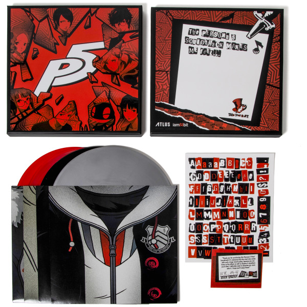 Alternative view of Persona 5 Essential Edition Soundtrack 4xLP Vinyl Set PREORDER - ESTIMATED SHIP DATE NOV 30 2026