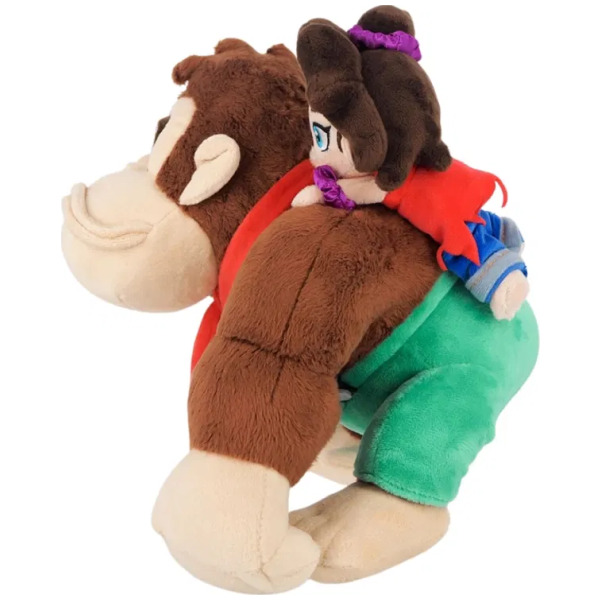 Alternative view of Donkey Kong Bananza - Donkey Kong & Pauline 9" Plush PREORDER - ESTIMATED SHIP DATE AUG 30 2026