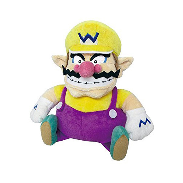 Super Mario Bros All Star Collection Wario 10" Plush Toy [Little Buddy]