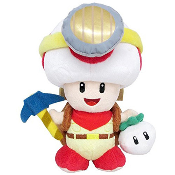 Captain Toad Standing Captain Toad 9" Plush Toy [Little Buddy]