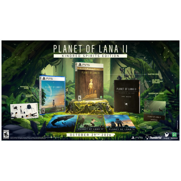 Alternative view of Planet of Lana II 2 Kindred Spirits Edition - PlayStation 5 PS5 PREORDER - ESTIMATED SHIP DATE OCT 29 2026