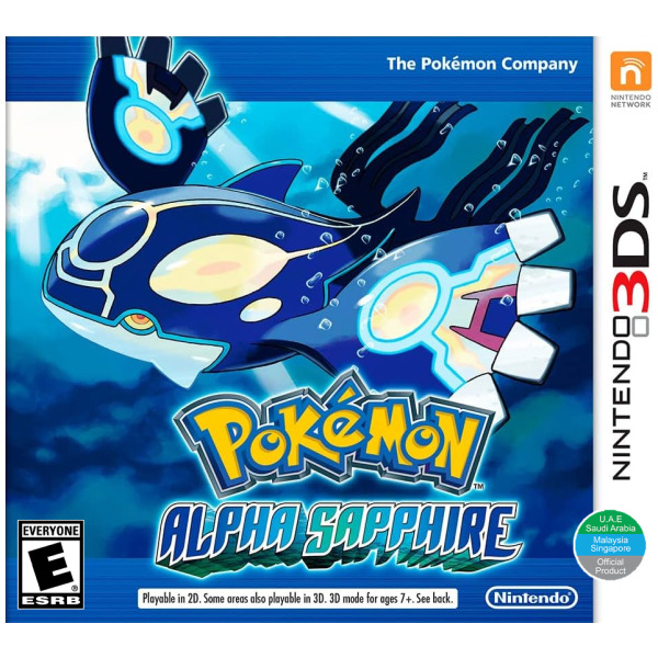 3DS★POKEMON ALPHA SAPPHIRE 海外版　北米版 Pokemon Alpha Sapphire (Nintendo 3DS) BRAND NEW / US Version