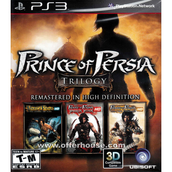 Jeu Prince Of Persia Pour PlayStation 3 (PS3) - Version Avec Boîte Et Notice, Très Bon État