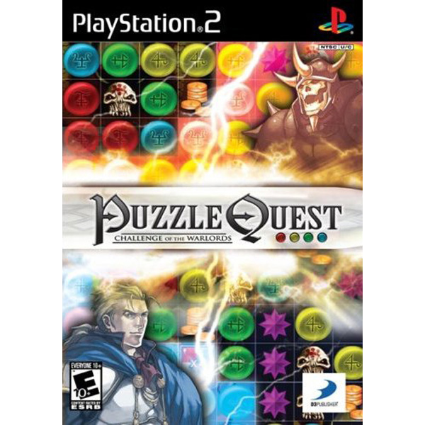 Puzzle Quest: Challenge of Warlords - PlayStation 2 PS2 - Used