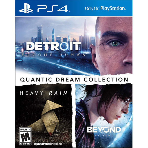Quantic Dream Collection (Heavy Rain, Beyond Two Souls, Detroit Become Human) - PlayStation 4 PS4