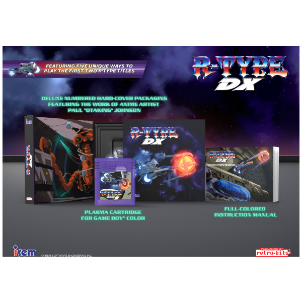 Alternative view of R-Type DX Collectors Edition (Retro-Bit Publishing) - Game Boy Color PREORDER - ESTIMATED SHIP DATE MAR 31 2027