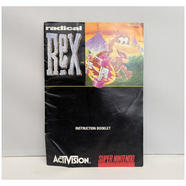 Radical Rex Raptor Radical Rex Manual Only - PNP Games Online Store