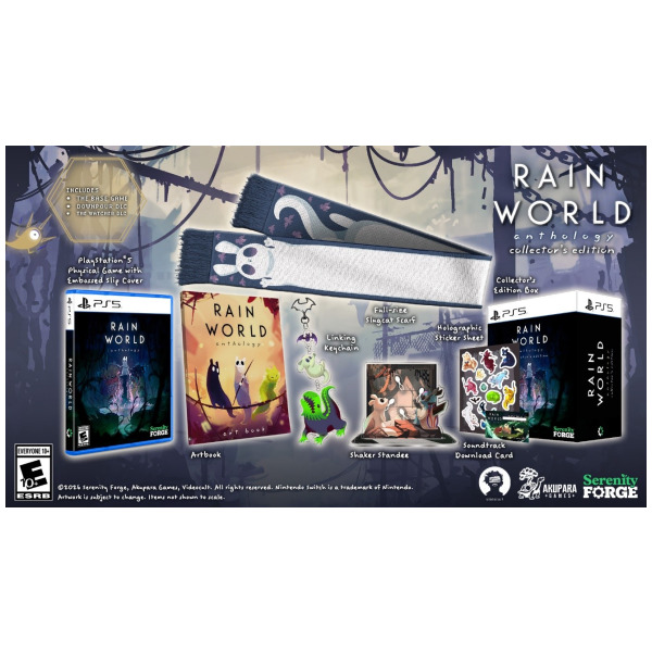 Alternative view of Rain World Anthology Collectors Edition - PlayStation 5 PS5 PREORDER - ESTIMATED SHIP DATE FEB 18 2027