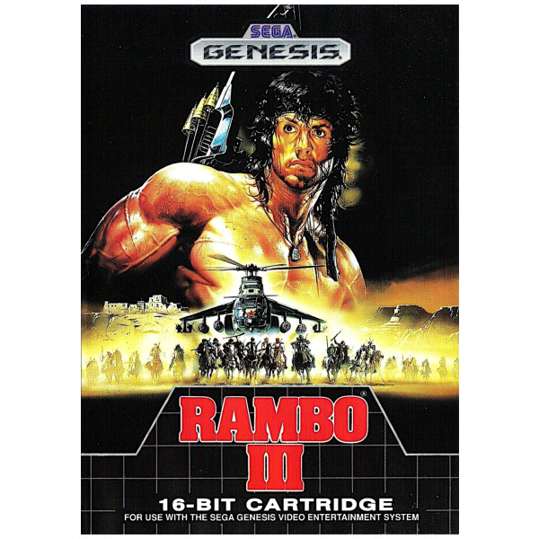 Rambo 3 - Genesis - Used - - PNP Games Online Store