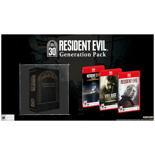 Alternative view of Resident Evil Generation Pack (Game-Key Card) - Switch 2