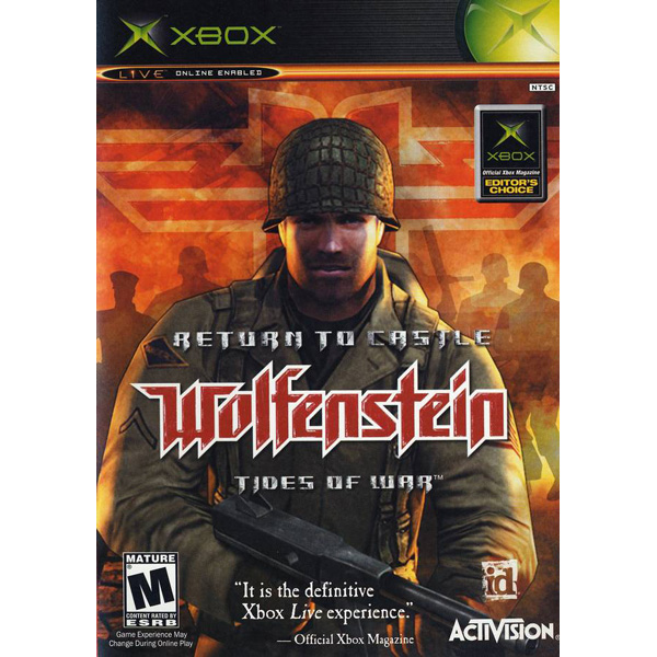 Return Castle Wolfenstein Xbox Used PNP Games Online Store