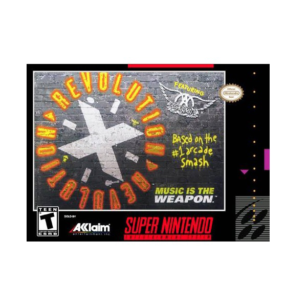 Revolution X Super Nintendo SNES Used Cart Only PNP
