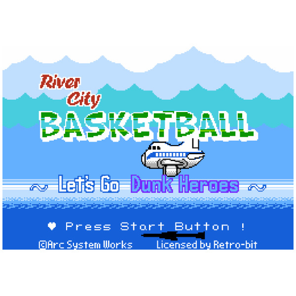 Alternative view of River City Basketball - Nintendo NES PREORDER - ESTIMATED SHIP DATE JUL 31 2026