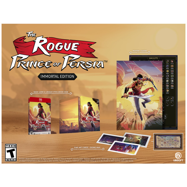 Alternative view of The Rogue Prince of Persia Immortal Edition (Game-Key Card) - Switch 2 PREORDER - ESTIMATED SHIP DATE APR 10 2026