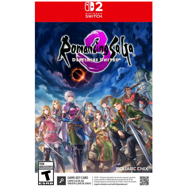 Romancing Saga 3 (Game-Key Card) - Switch 2 PREORDER - ESTIMATED SHIP DATE FEB 16 2027