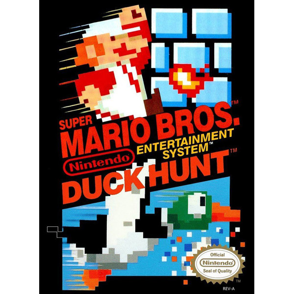 Super Mario Duck Hunt Nintendo NES Used Cart Only
