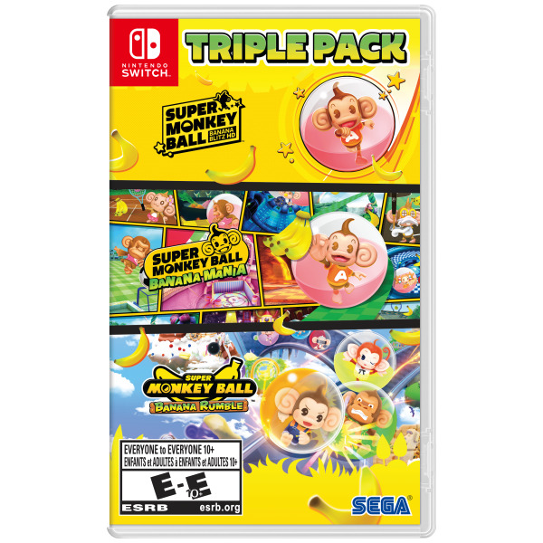 Super Monkey Ball Triple Pack - Switch PREORDER - ESTIMATED SHIP DATE NOV 10 2026