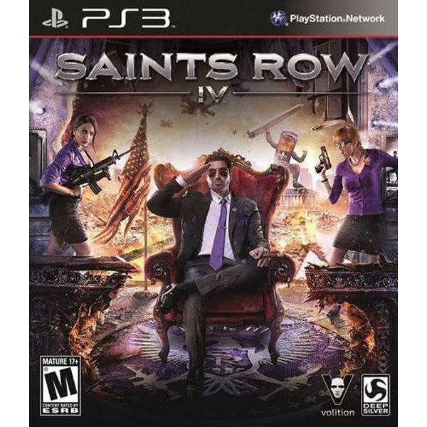 Saints Row IV PlayStation PS3 Used Disc Only PNP