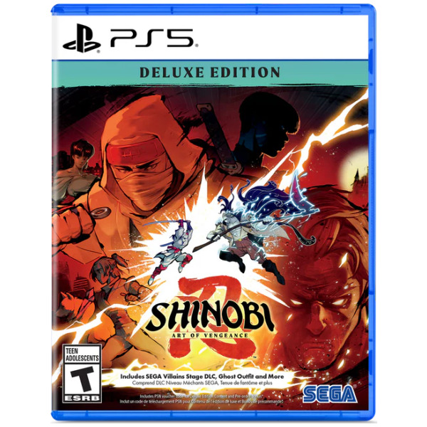 Shinobi Art of Vengeance Deluxe Edition - PlayStation 5 PS5 PREORDER - ESTIMATED SHIP DATE SEP 24 2026