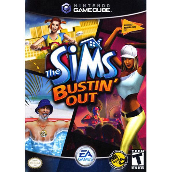 The Sims Bustin' Out GameCube Used Disc Only PNP Games