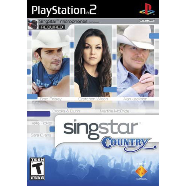Singstar Country Game Only PlayStation PS2 Used PNP