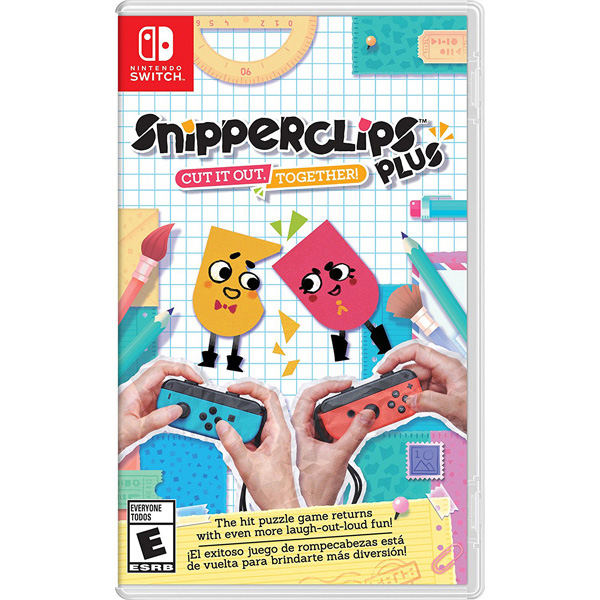 Snipperclips Plus Cut It Out Together - Switch PREORDER - ESTIMATED SHIP DATE OCT 13 2026