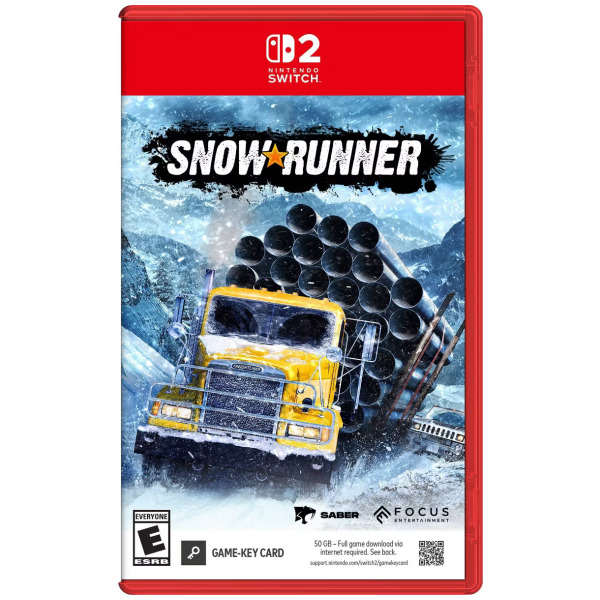 Snowrunner (Game-Key Card) - Switch 2 PREORDER - ESTIMATED SHIP DATE JUL 5 2026