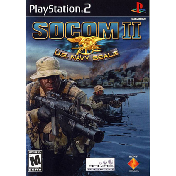 (未使用･未開封品)　SOCOM II U.S. NAVY SEALs lok26k6 Socom II Us Navy Seals - PlayStation 2 PS2 - Used - Disc Only