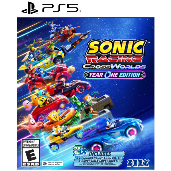 Sonic Racing CrossWorlds Year One Edition - PlayStation 5 PS5 PREORDER - ESTIMATED SHIP DATE NOV 3 2026