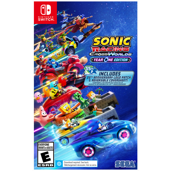 Sonic Racing CrossWorlds Year One Edition - Switch PREORDER - ESTIMATED SHIP DATE NOV 3 2026