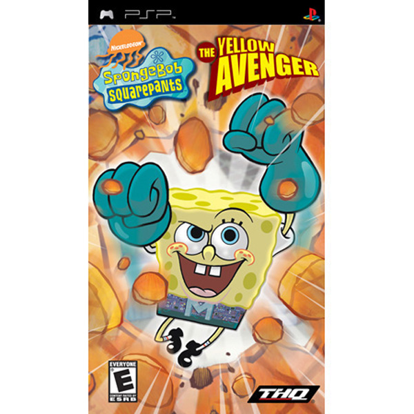 Spongebob Squarepants Yellow Avenger - PlayStation Portable