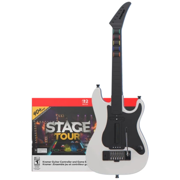 Stage Tour Game and Kramer Wireless Controller Bundle (Code in Box) - Switch 2 PREORDER - ESTIMATED SHIP DATE DEC 10 2026