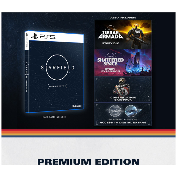 Alternative view of Starfield Premium Edition - PlayStation 5 PS5 PREORDER - ESTIMATED SHIP DATE APR 7 2026
