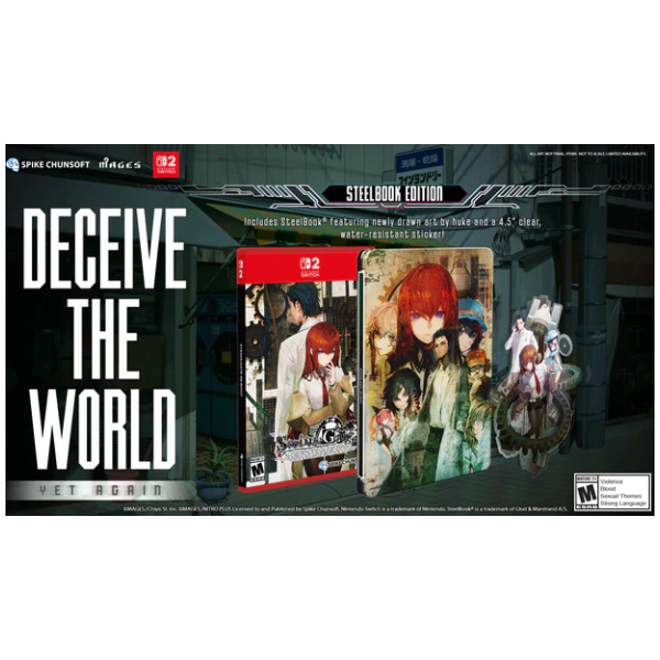Steins;Gate Re:Boot (Steelbook Edition) - Switch 2 PREORDER - ESTIMATED SHIP DATE OCT 29 2026