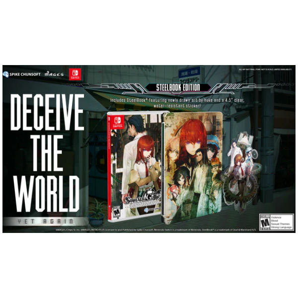 Steins;Gate Re:Boot (Steelbook Edition) - Switch PREORDER - ESTIMATED SHIP DATE OCT 29 2026