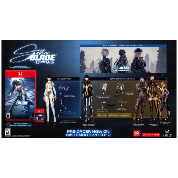 Alternative view of Stellar Blade Complete Edition - Switch 2 PREORDER - ESTIMATED SHIP DATE NOV 6 2026