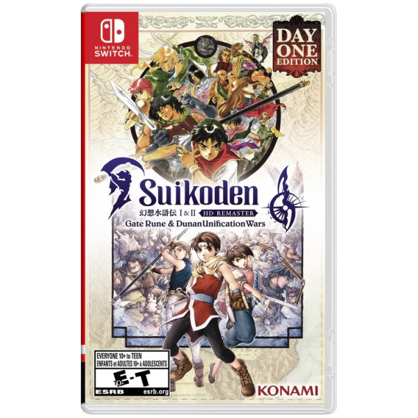 Suikoden I II HD Remastered Day One Edition Switch PNP
