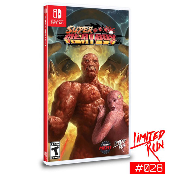 Switch版　Super Meat Boy パッケージ版　1.2セット Super Meat Boy (Limited Run Games) - Switch - - PNP Games