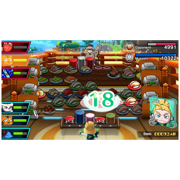 Alternative view of Sushi Striker the Way of Sushido - Switch