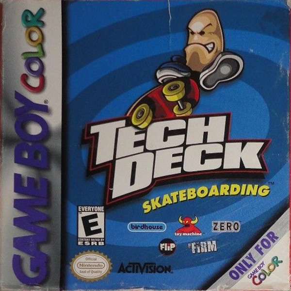 Tech Deck Skateboarding - Game Boy Color - Used - Cart Only