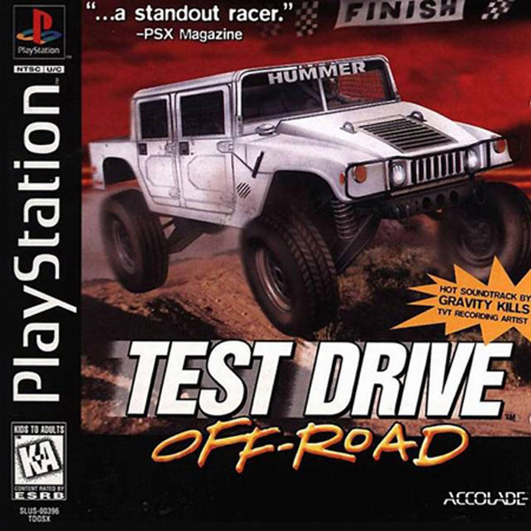 Test Drive Off Road - PlayStation PS1 - Used - Disc Only