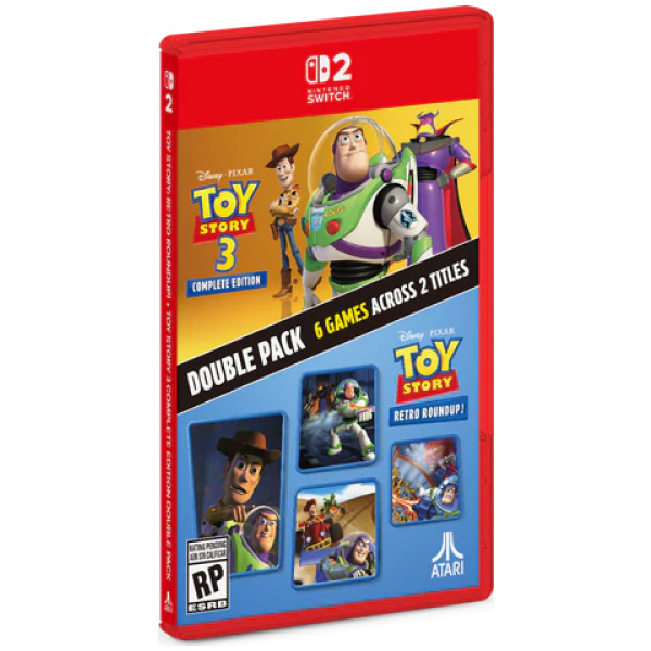 Toy Story Retro Roundup and Toy Story 3 Complete Edition Double Pack - Switch 2 PREORDER - ESTIMATED SHIP DATE OCT 15 2026
