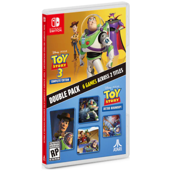 Toy Story Retro Roundup and Toy Story 3 Complete Edition Double Pack - Switch PREORDER - ESTIMATED SHIP DATE OCT 15 2026