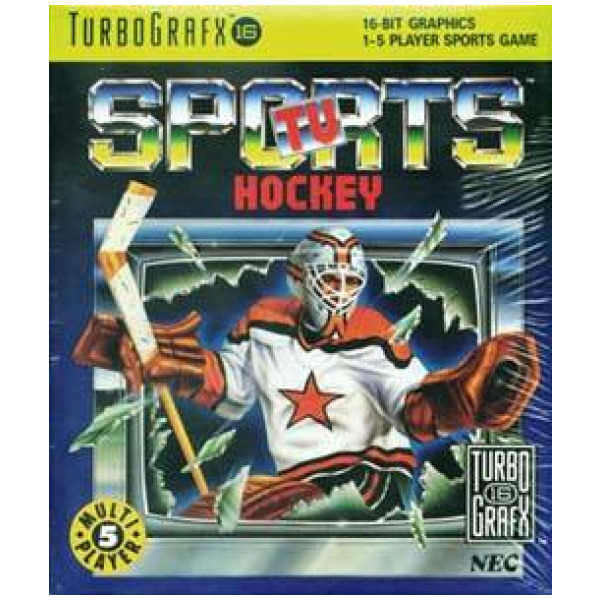 Turbo Grafx Tv Sports Hockey - Turbografx-16 - Used - Cart Only