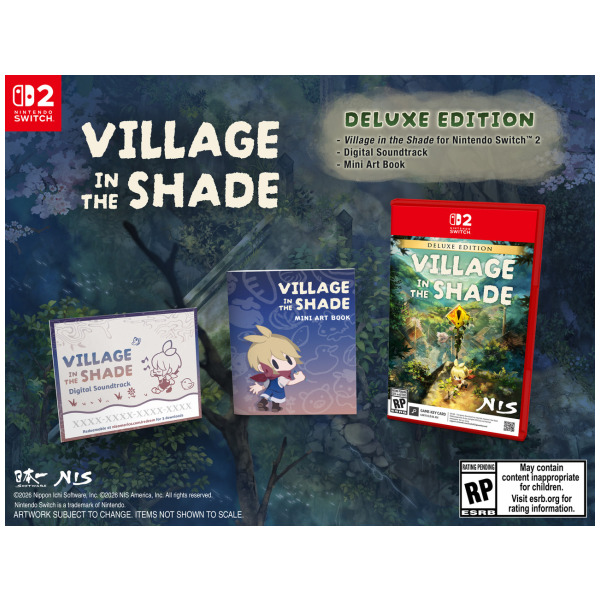 Alternative view of Village in the Shade Deluxe Edition (Game-Key Card) - Switch 2 PREORDER - ESTIMATED SHIP DATE DEC 31 2026